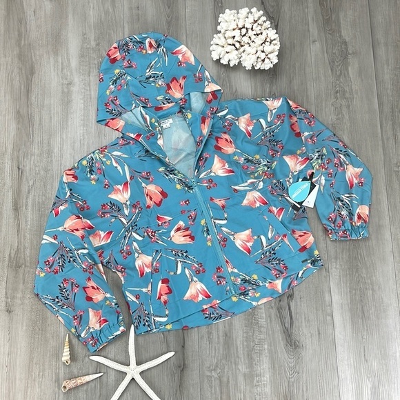 🔆O’NEILL🔆LEXINGTON WATER PROOF WINDBREAKER JACKET Turns into a backpack - Picture 1 of 16